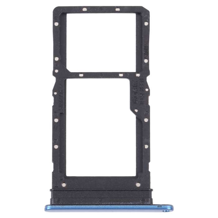 SIM Card Tray + SIM Card Tray / Micro SD Card Tray for Honor Play 30 Plus(Black)