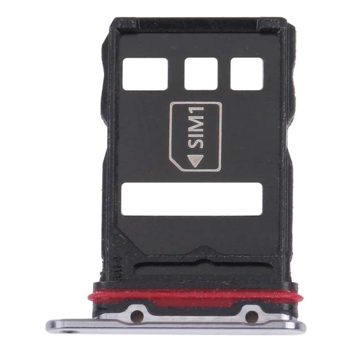 SIM Card Tray + NM Card Tray for Huawei P50 Pro (White)