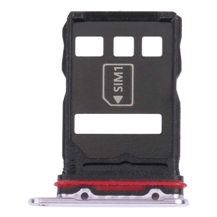 SIM Card Tray + NM Card Tray for Huawei P50 Pro (White)