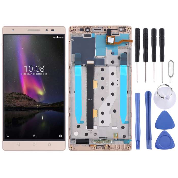 OEM LCD Screen For Lenovo Phab2 Plus PB2-670N PB2-670M PB2-670Y Digitizer Full Assembly with Frame (