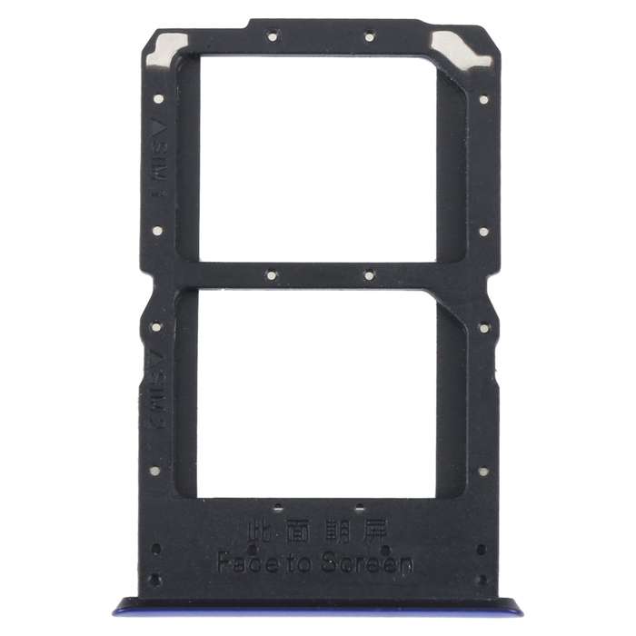 For OPPO Reno SIM Card Tray + SIM / Micro SD Card Tray (Gold)