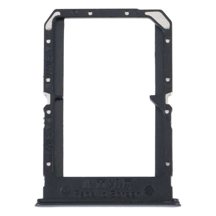 For OPPO Reno5 4G SIM Card Tray + SIM Card Tray (Silver)