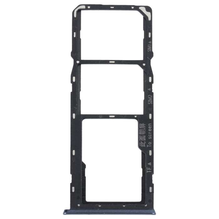 For OPPO A16K SIM Card Tray + SIM Card Tray + Micro SD Card Tray (Blue)