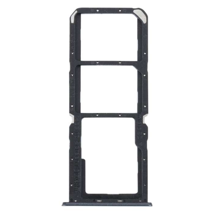 For Realme C30 SIM Card Tray + SIM Card Tray + Micro SD Card Tray (Blue)