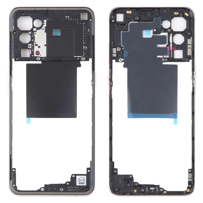 For OPPO Find X3 Lite Original Middle Frame Bezel Plate (Black)