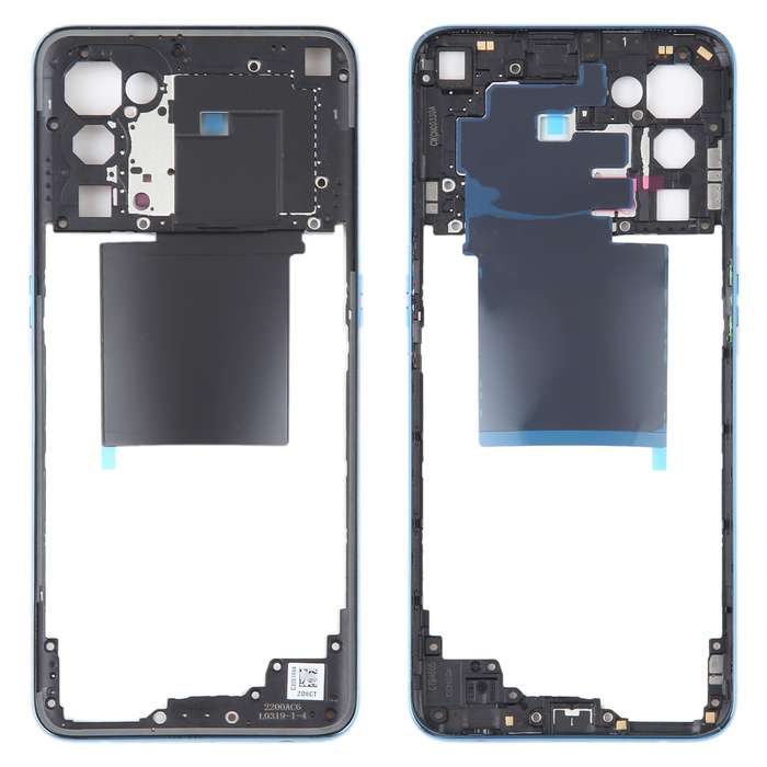 For OPPO Find X3 Lite Original Middle Frame Bezel Plate (Black)