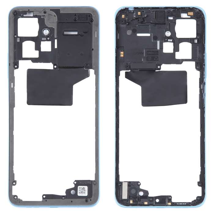 For Xiaomi Redmi Note 12 4G Original Middle Frame Bezel Plate (Black)