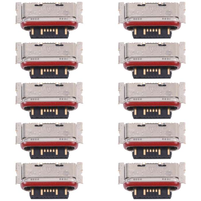 10 PCS Charging Port Connector For Xiaomi Redmi Note 11 Pro+ 5G India