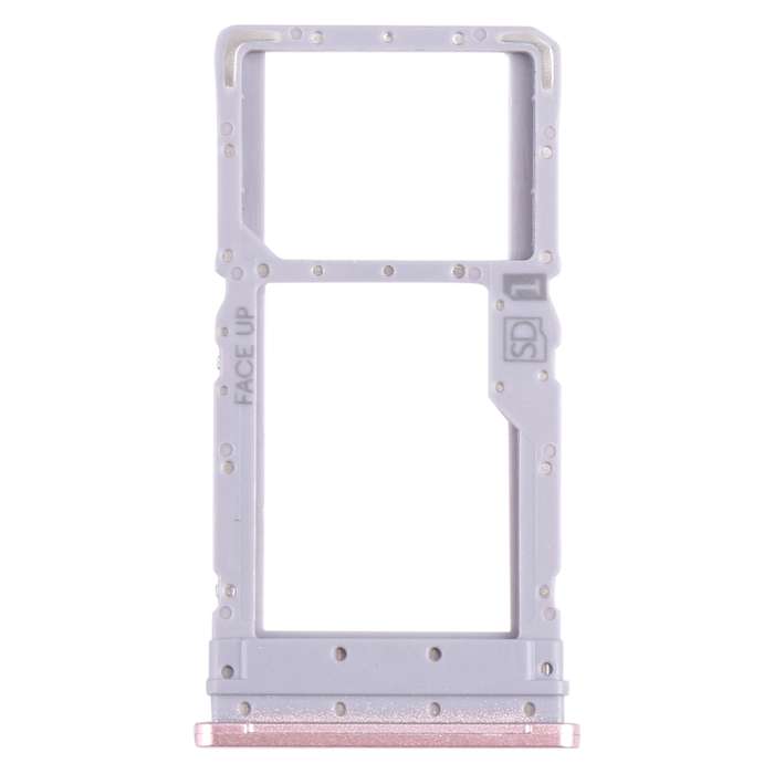 For Motorola Moto G Stylus 2022 SIM Card Tray + Micro SD Card Tray (Blue)