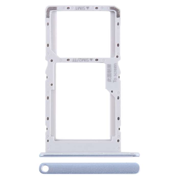 For Huawei Enjoy 60 SIM + SIM / Micro SD Card Tray (Black)