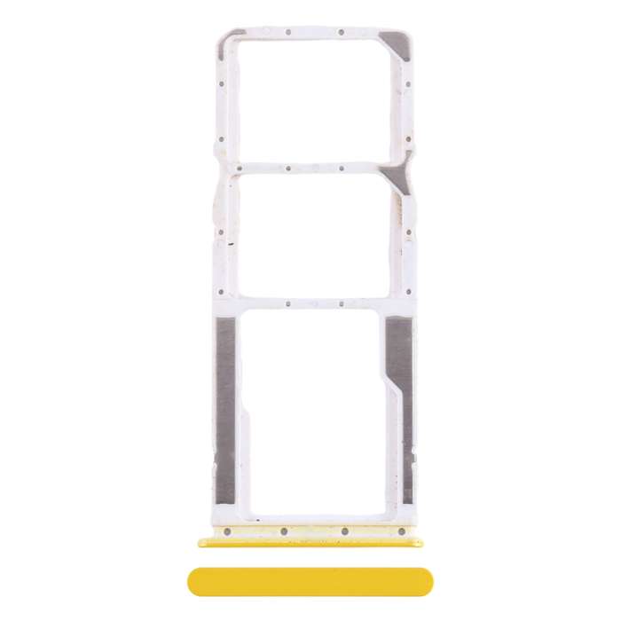 For Xiaomi Poco M5 4G SIM Card Tray + SIM Card Tray + Micro SD Card Tray (Blue)