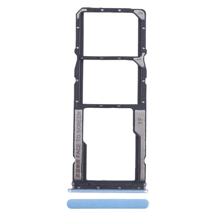 For Xiaomi Redmi Note 12s SIM Card Tray + SIM Card Tray + Micro SD Card Tray (Green)