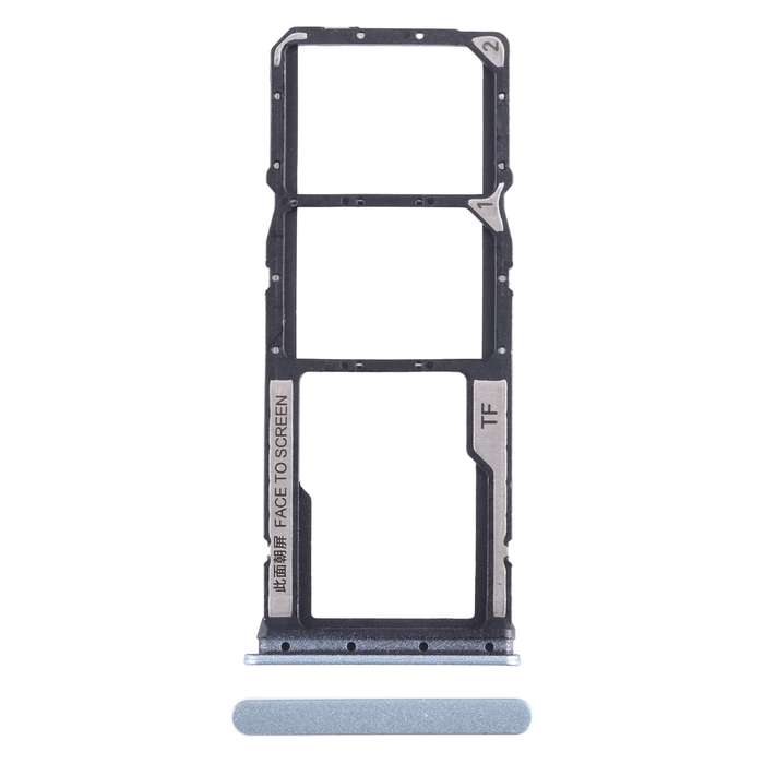 For Xiaomi Redmi 13C SIM Card Tray + SIM Card Tray + Micro SD Card Tray (Green)