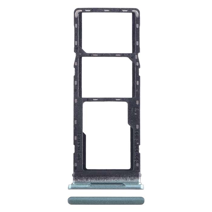 For Infinix Hot 20i X665 SIM Card Tray + SIM Card Tray + Micro SD Card Tray (Blue)