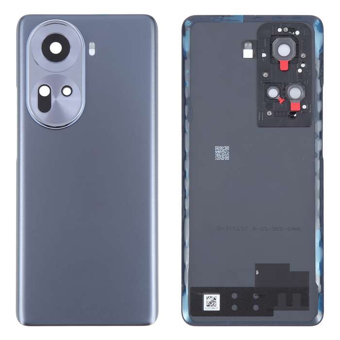 For OPPO Reno11 Global Original Battery Back Cover with Camera Lens Cover(Black)