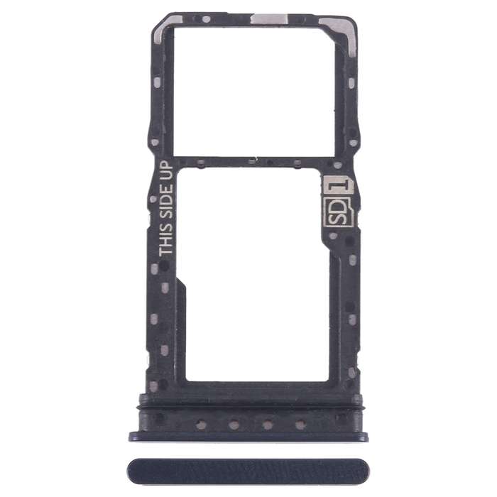 For Motorola Moto G 5G 2023 Original SIM Card Tray + Micro SD Card Tray (Black)