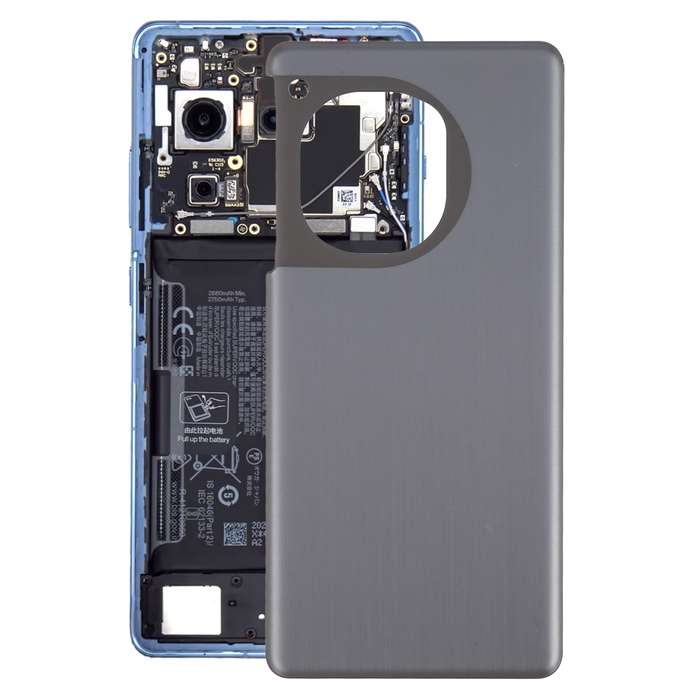 For OnePlus Ace 3 Battery Back Cover(Black)