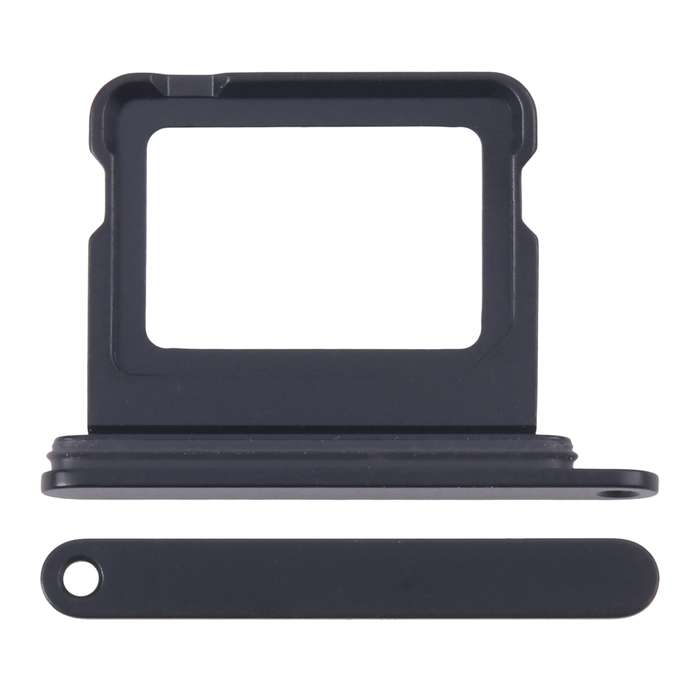 For iPhone 16 SIM + SIM Card Tray (Silver)