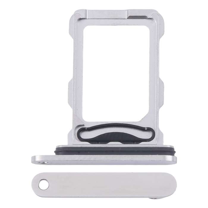 For iPhone 16 Pro SIM + SIM Card Tray (Titanium Color)
