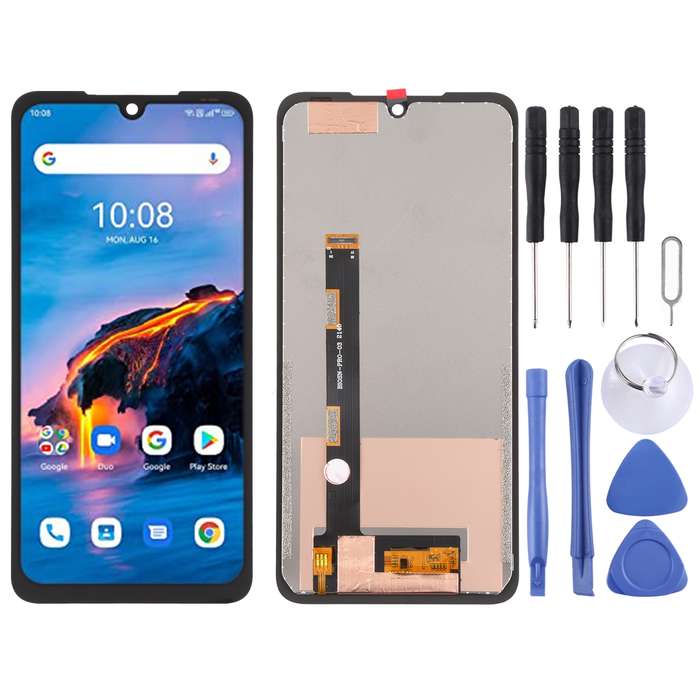 LCD Screen and Digitizer Full Assembly for Umidigi Bison Pro(Black)