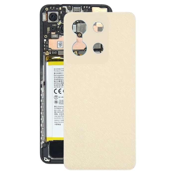 For vivo Y36 India Original Battery Back Cover(Black)