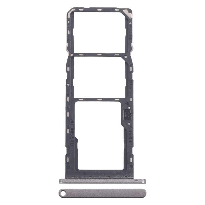 For Nokia C31 Original SIM Card Tray + SIM Card Tray + Micro SD Card Tray (Blue)