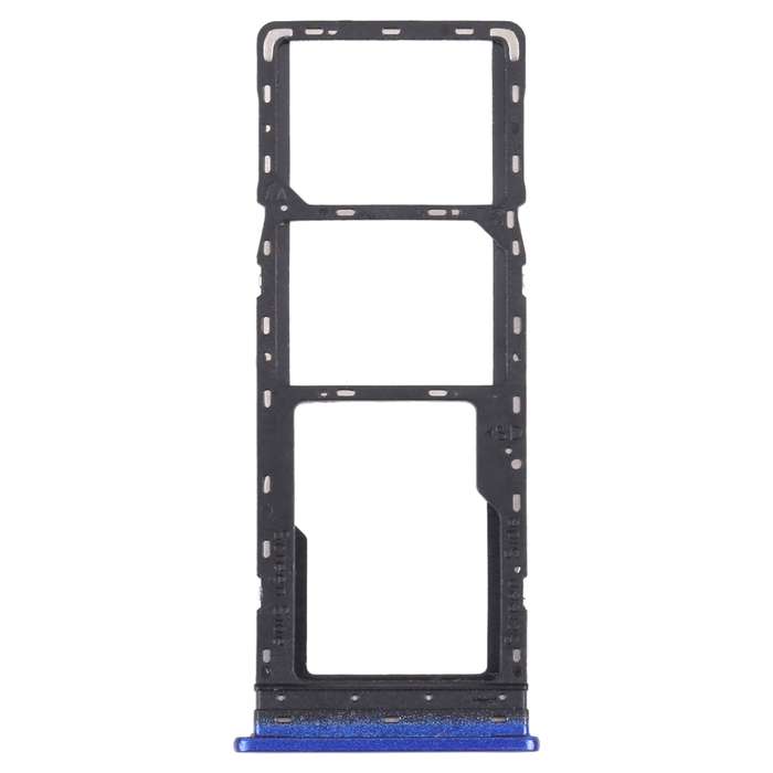 For Infinix Hot 9 Pro SIM Card Tray + SIM Card Tray + Micro SD Card Tray (Green)