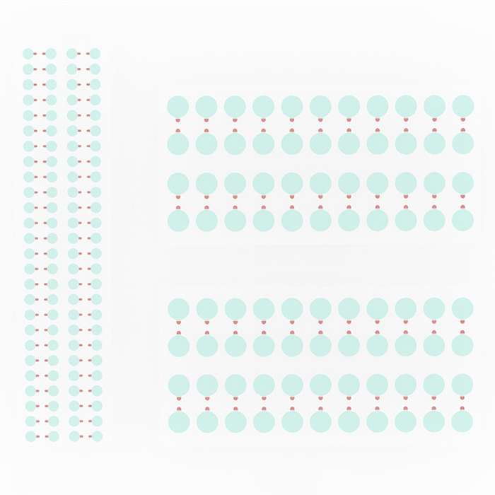 2UUL 1000pcs/set Phone Camera Protective Sticker For After Market Phone Repair