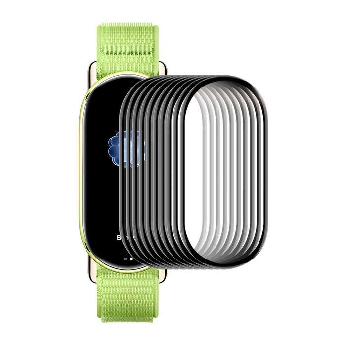 For Xiaomi Smart Band 10 10pcs ENKAY ENKAY 3D Full Coverage Soft PC Edge PMMA HD Screen Film