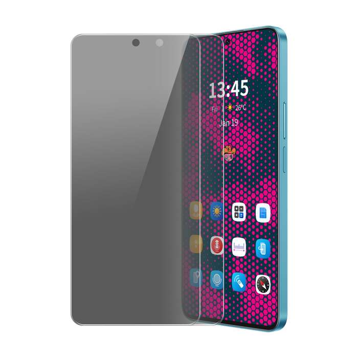 For Motorola Moto G04 2pcs ENKAY Hat-Prince 28 Degree Anti-peeping Privacy Tempered Glass Film