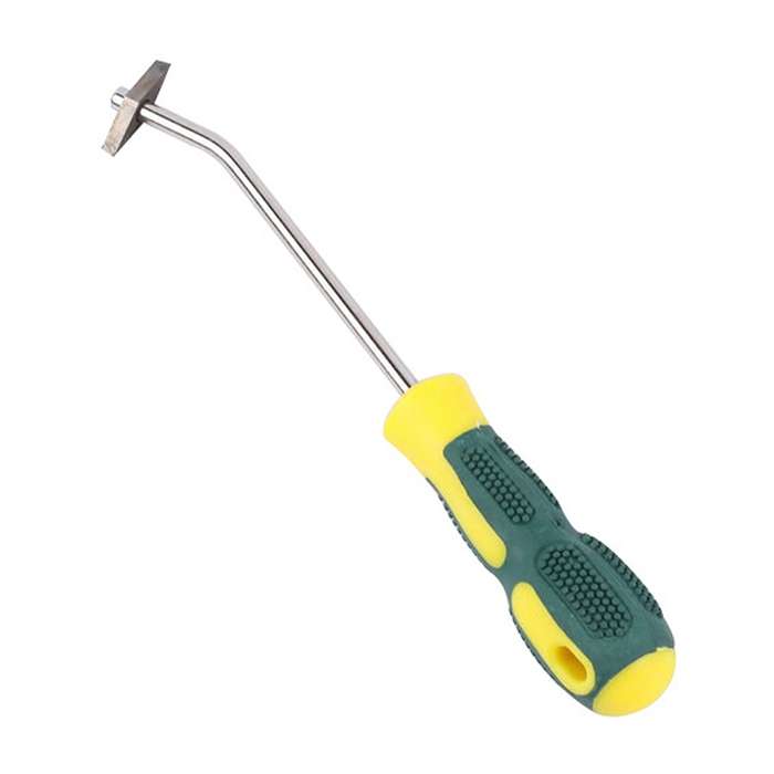 Tile Joint Cleaning Tool Alloy Joint Taper Tungsten Steel Slotting Device, Style:No. 2 Head
