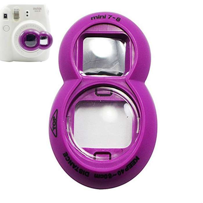 2PCS Selfie Mirror for Polaroid Mini7s / Mini8(Green)