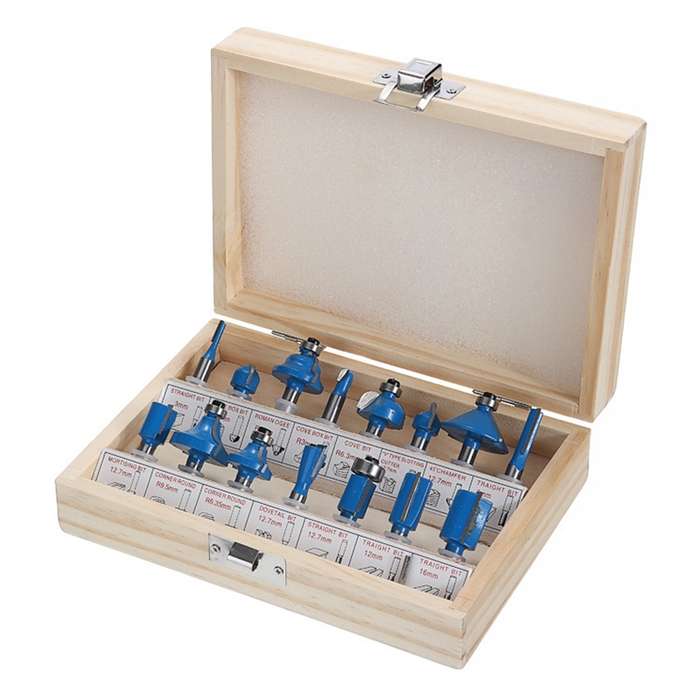 Woodworking Milling Cutter Set Trimming Machine Head Electric Wood Milling Engraving Machine Cutter,