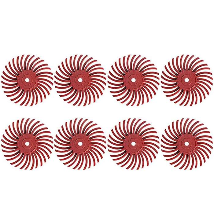 8 PCS Ivory Fruit Polishing Head Bloody Lotus Wood Carving Nuclear Carving Slit Grinding Head, Spec