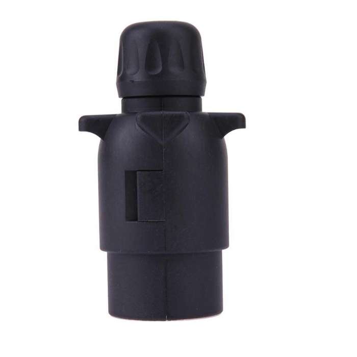 7 Pin Car Trailer Plug Socket 7-Pole Wiring Connector 12V Towbar Towing Caravan Truck Plug Car Elect