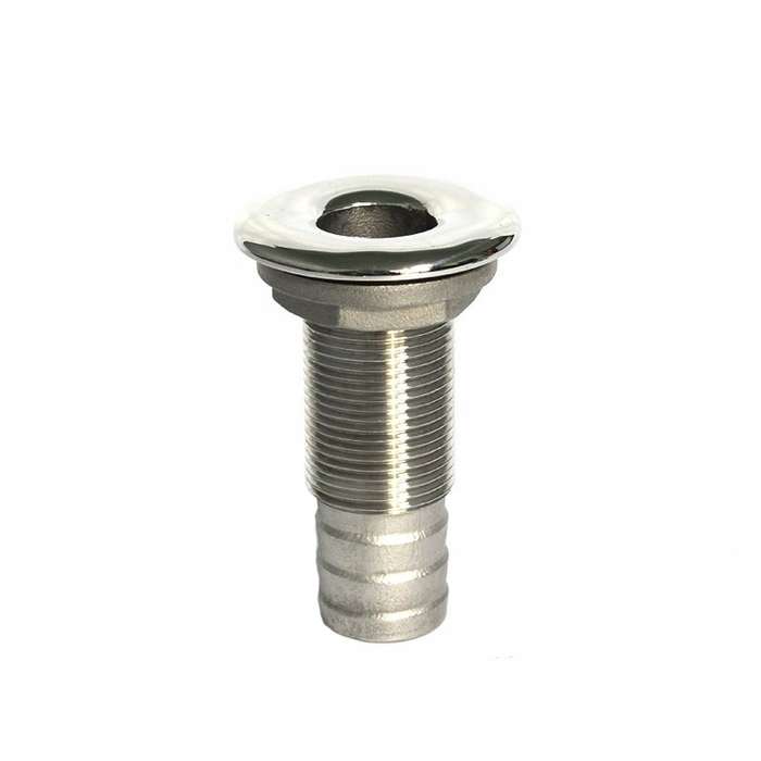 316 Stainless Steel Drain Pipe Tube Marine Drain Joint Fitting For Boat Yacht, Specification: 1/2inc