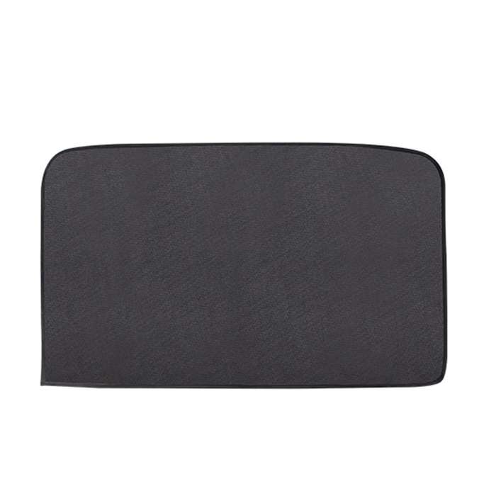 4 PCS Net Yarn Magnetic Suction Type Car Sunshade Curtain, Size: Back Row Square