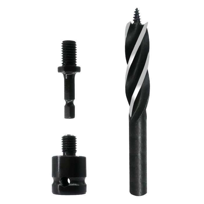 Electric Wrench Hole Opener Woodman Door Lock Rhinestone Drill Template Rejection Drill Bit, Model: