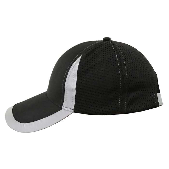 Reflective Safety Baseball Cap Breathable Construction Site Outdoor Construction Mesh Cap, Colour: B