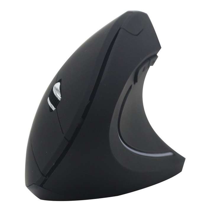 JS-5D 6 Keys 2.4G Ergonomic Vertical Mouse Cross-Border Wireless Charging Mouse(Wireless Charging Ty