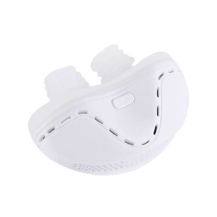 QC-002 Portable Chargeable Electric Anti-Snoring Device(Coral Blue)