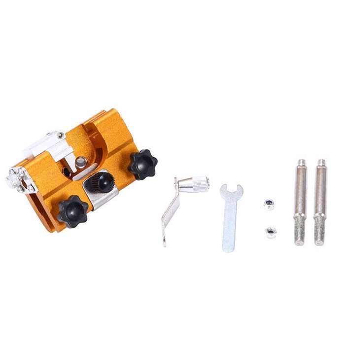 Portable Home Hand Shake Chain Machine With 2 Grind Heads