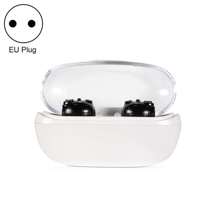 Magnetic Charge Dual-unit Sound Collector, Specification: EU Plug(Black)