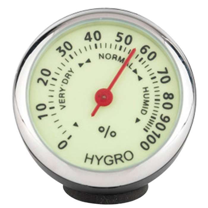 Car Night Light Thermometer Humidity Meter Mechanical Mini Ornament(Thermometer)