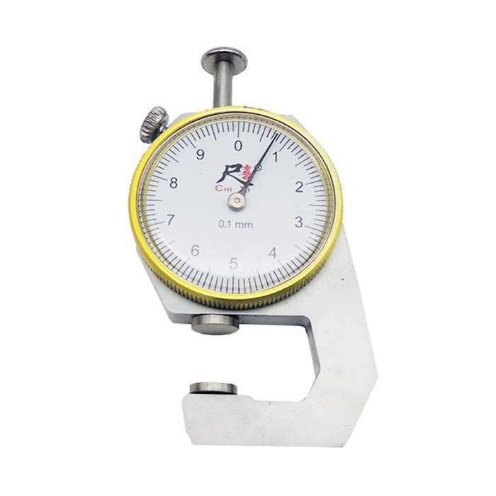 CHIXI Handheld Thickness Gauge Paper Thickness Gauge, Specification: Boutique 0-10mm Flat Head