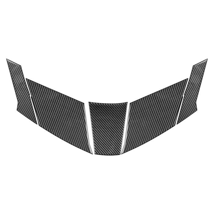 For Chevrolet Corvette C8 5pcs /Set Engine Under-Mount Stickers(Black)