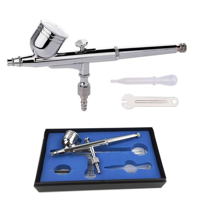 130 Coloring Spray Paint Pen Inkjet Tattoo Pen Airbrush Pen, Model: Silver Tail 0.3mm Caliber