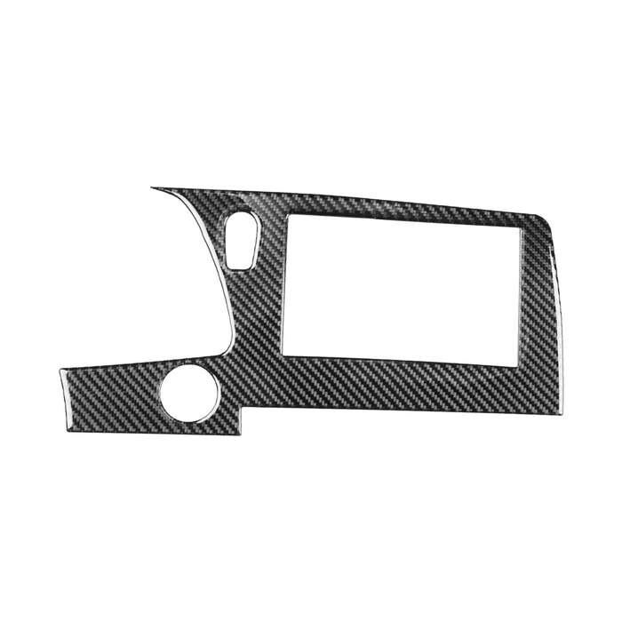 For Chevrolet Corvette C8 Left-Hand Drive Central Control Screen Frame Sticker(Black)