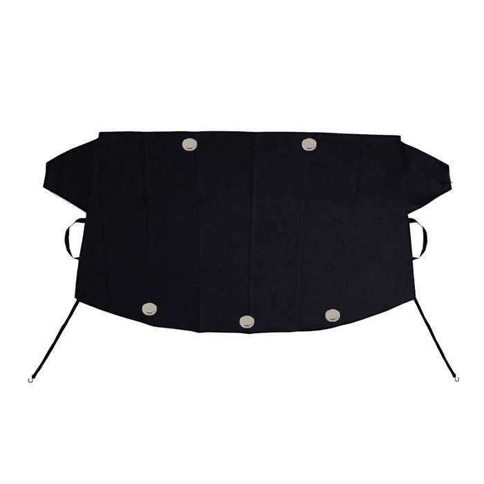 600D Oxford Cloth Car Snow Block Waterproof Windshield Coverings With Magnetic S