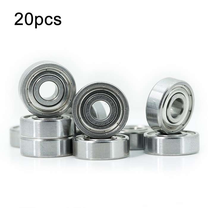 604zz 20pcs Miniature Bearings Silent Deep Groove Ball Bearings